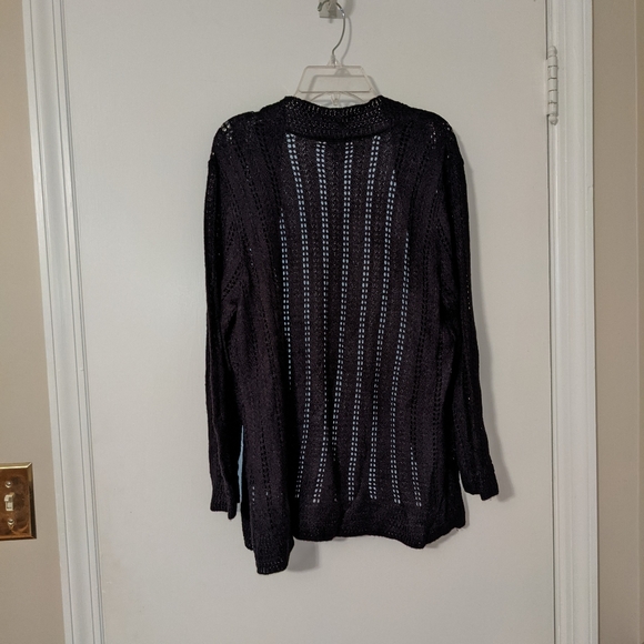 Dana Buchman open sweater cardigan - Picture 3 of 4
